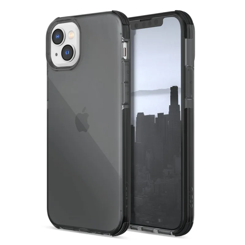 Raptic X-Doria Clear Case iPhone 14 Plus pancierový kryt šedý