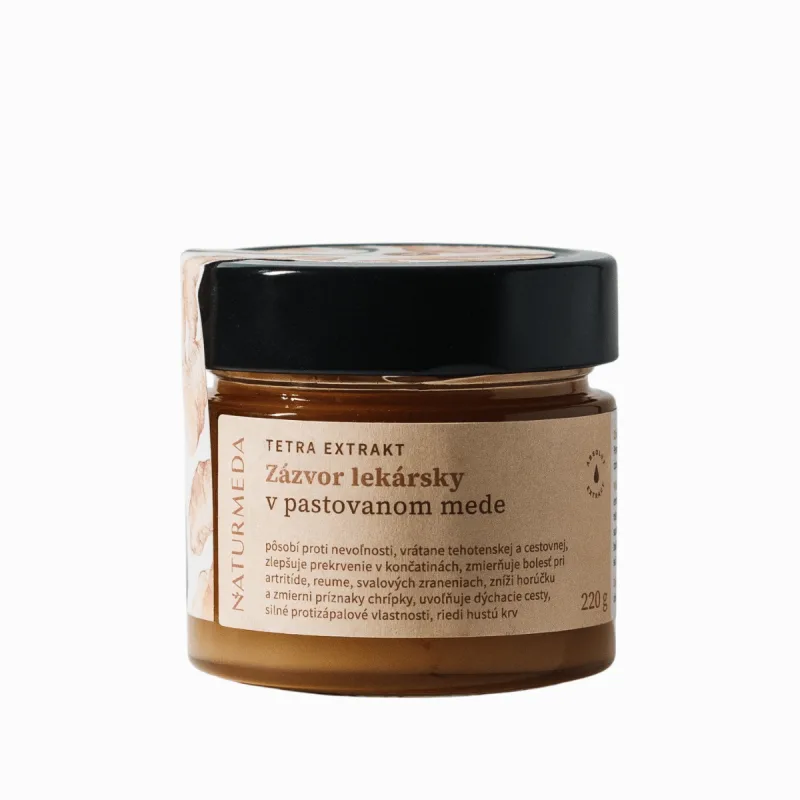 Naturmeda Terapeutický med so zázvorom lekárskym - 220g -