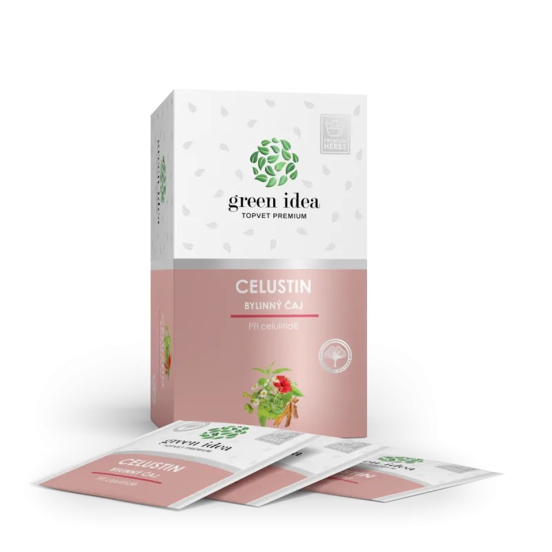 Green idea Herbex Celustin – bylinný čaj 20 vrecúšok –
