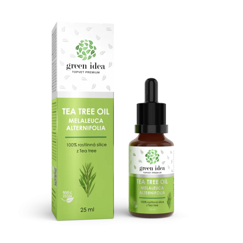 Green idea Tea tree oil - 100% silica 25 ml -