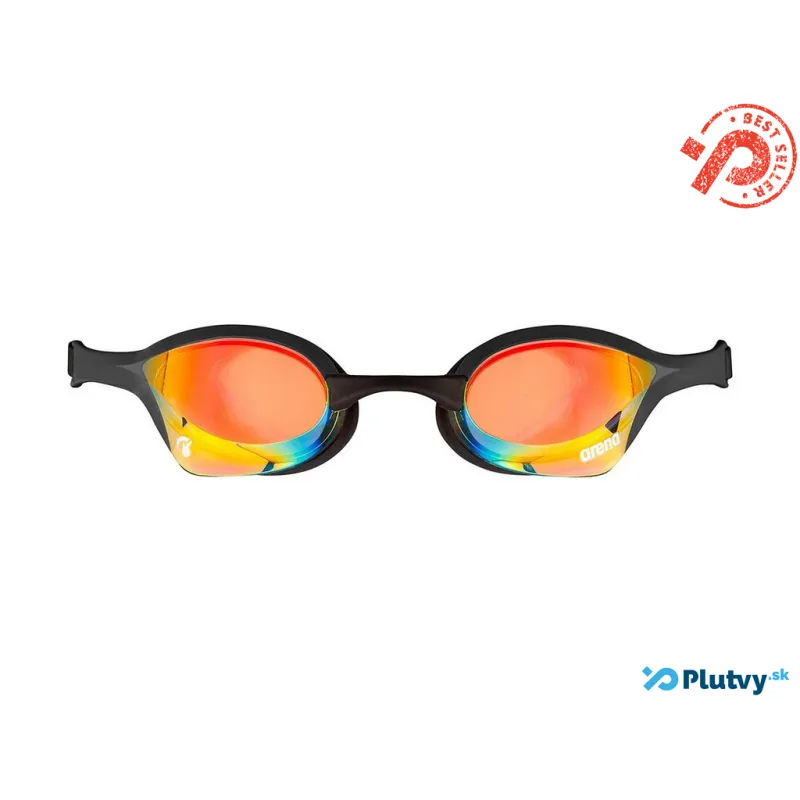 Arena Cobra Ultra Mirror čierna, zlaté