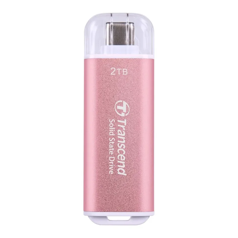 Transcend SSD 2TB ESD300 USB 3.2 Gen 2x1 - Pink