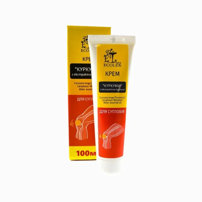 Ecolek Telový krém s extraktom z kurkumy - 100ml -