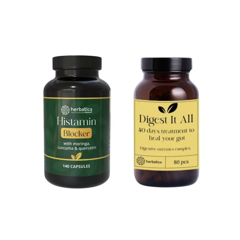 Herbatica Zvýhodnený set: Silné kombo na boj s histamínovou intoleranciou-