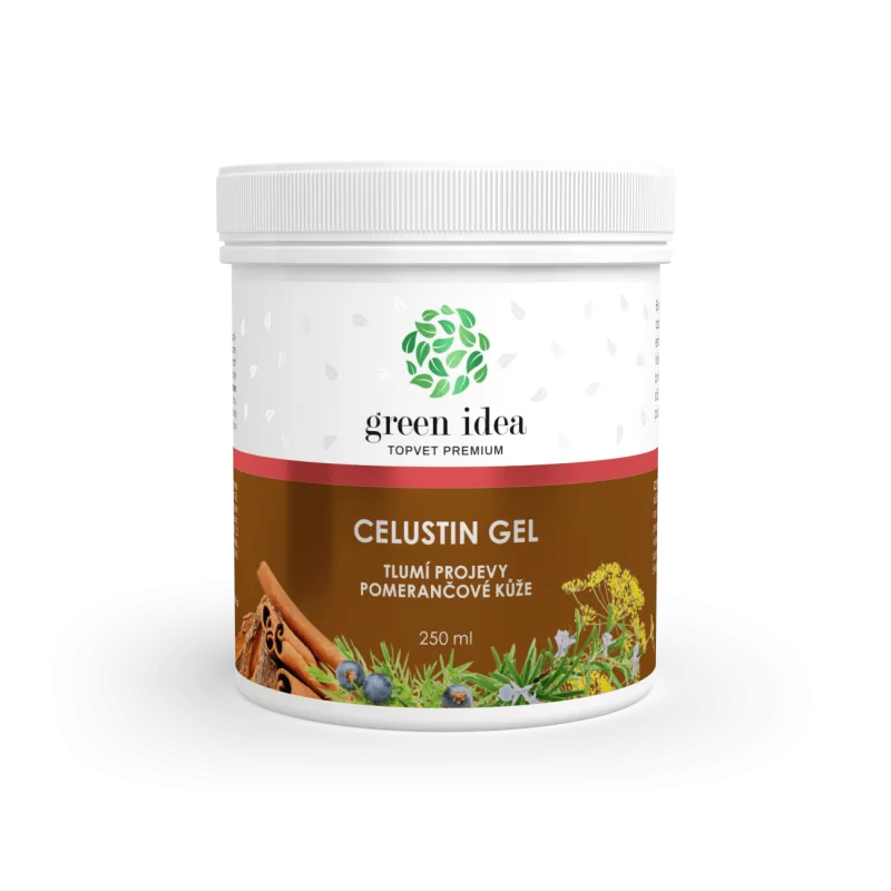 Green idea Celustin masážny gél 250 ml –