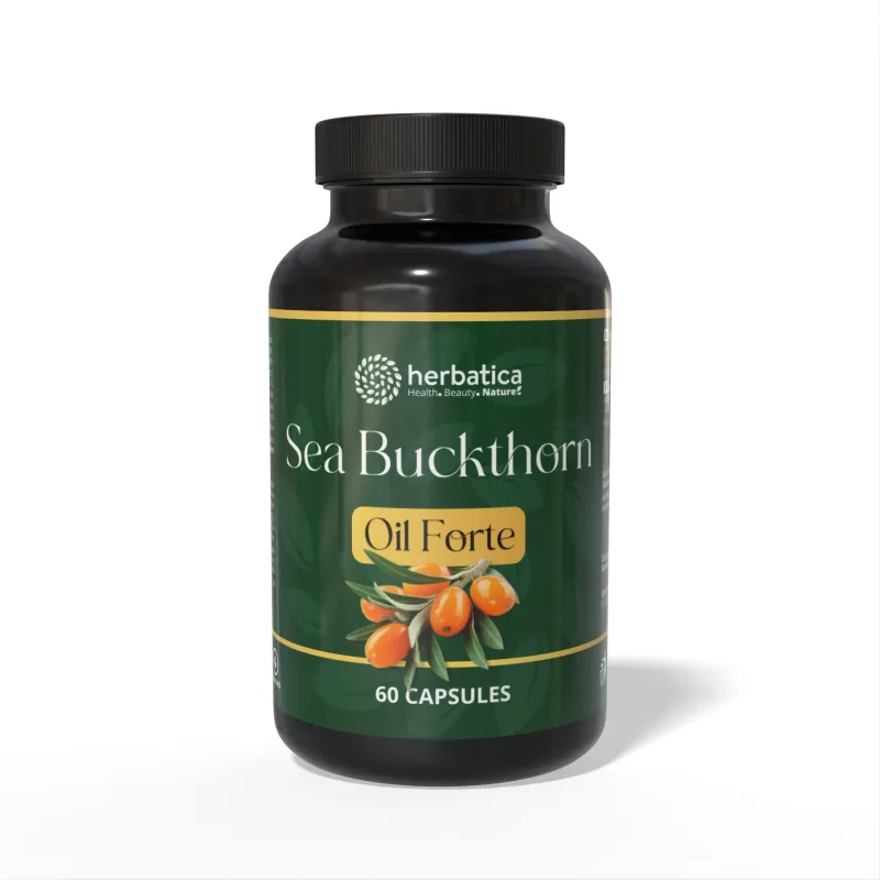 Herbatica Rakytníkový olej Forte v kapsulách/500mg - 60 kapsúl -