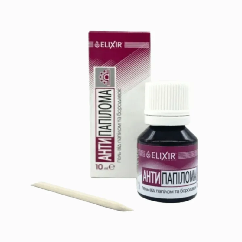Elixir Kozmetický gél na papilómy a bradavice - 10 ml -
