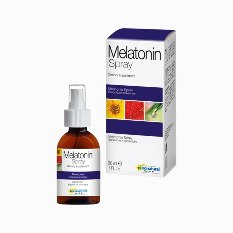 HealthNA Melatonín spray - doplnok výživy - 30 ml - Euronatural