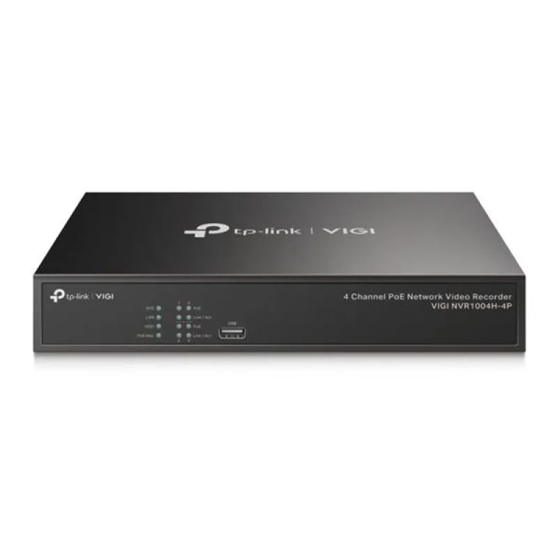 4 Channel PoE Network Video Recorder SPEC: H.265+/H.265/H.264+/H.264, Up…