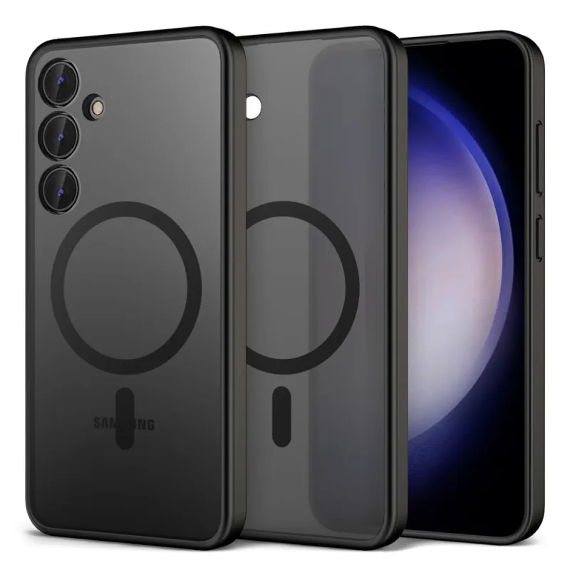 Puzdro Tech-Protect MagMat MagSafe pre Samsung Galaxy S24 – matné čierne