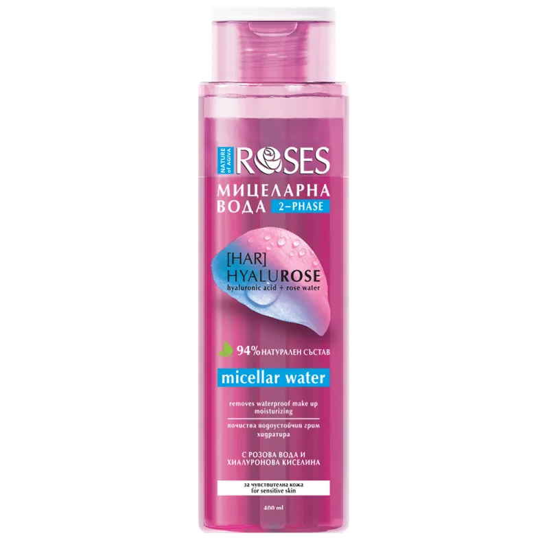 NATURE OF AGIVA HYALUROSE dvojfázová micelárna voda 400 ml -