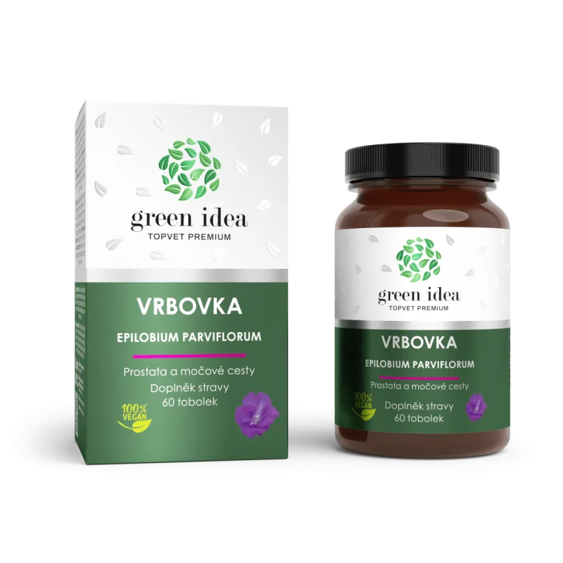 Green idea Vŕbovka - bylinný extrakt - 60 kapsúl -