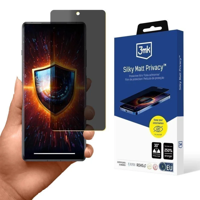 3mk ochranná folie Silky Matt Privacy pro Samsung Galaxy A31 5903108577359