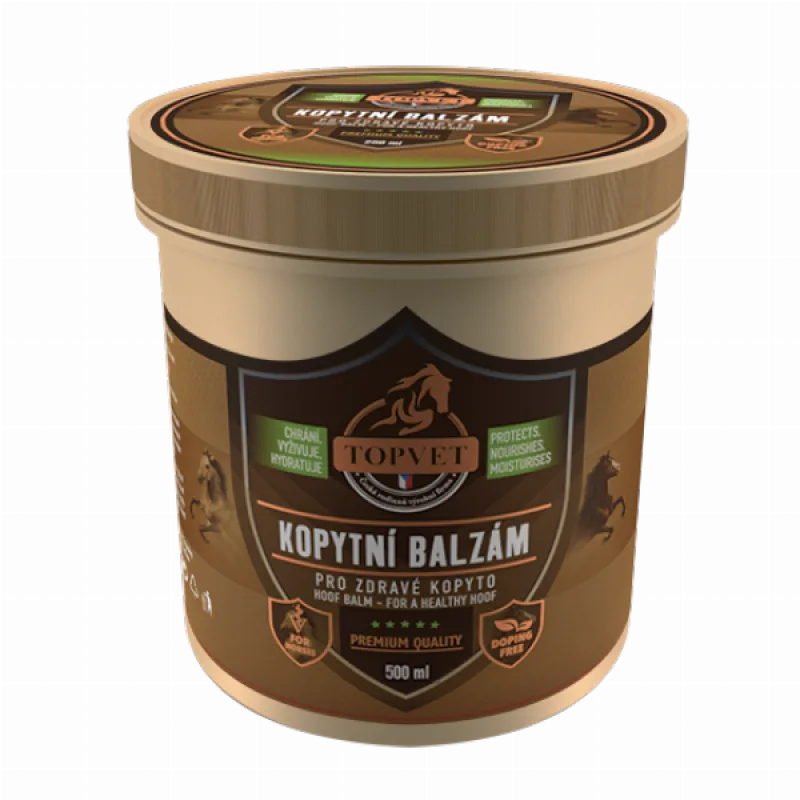 Green idea Kopytný balzam pre zdravé kopyto pre kone – 500 ml –