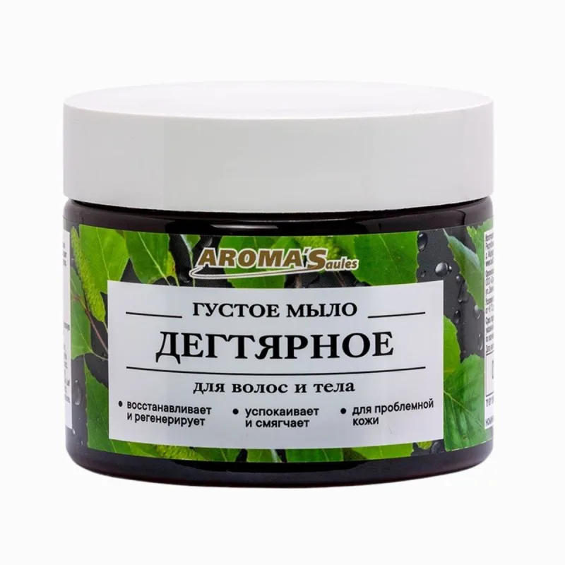 Aroma´Saules Dechtové mydlo na telo a vlasy - 250 ml - Aroma'Saules