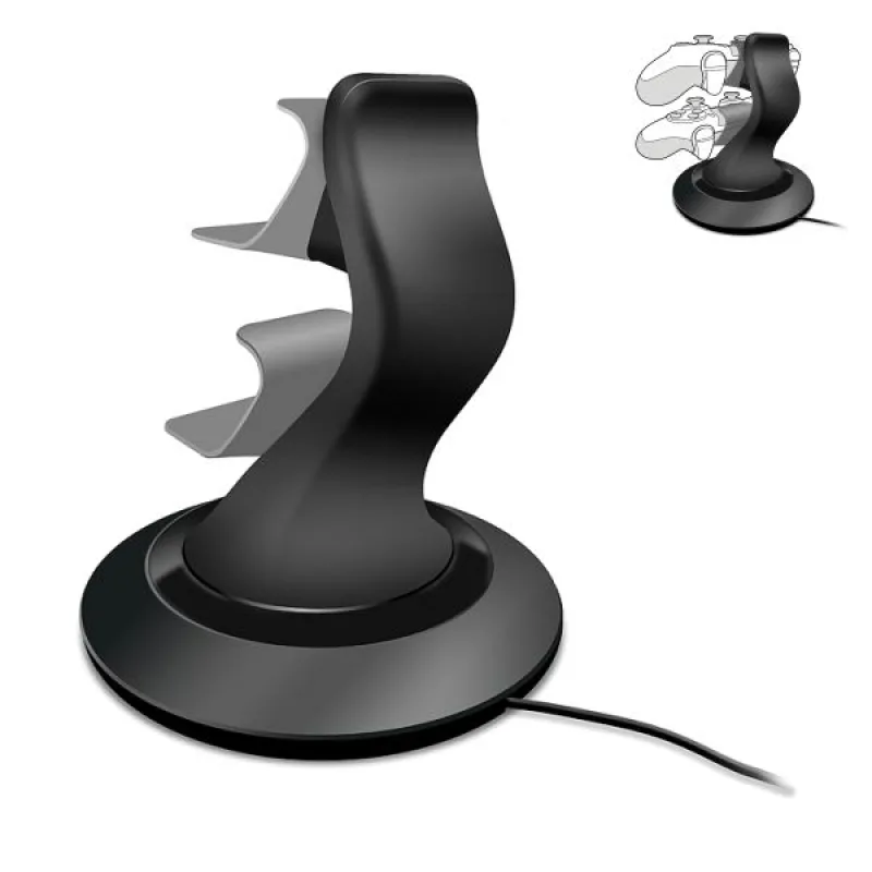 Speedlink Twindock Charging System for PlayStation 4, black [SL-4511-BK]
