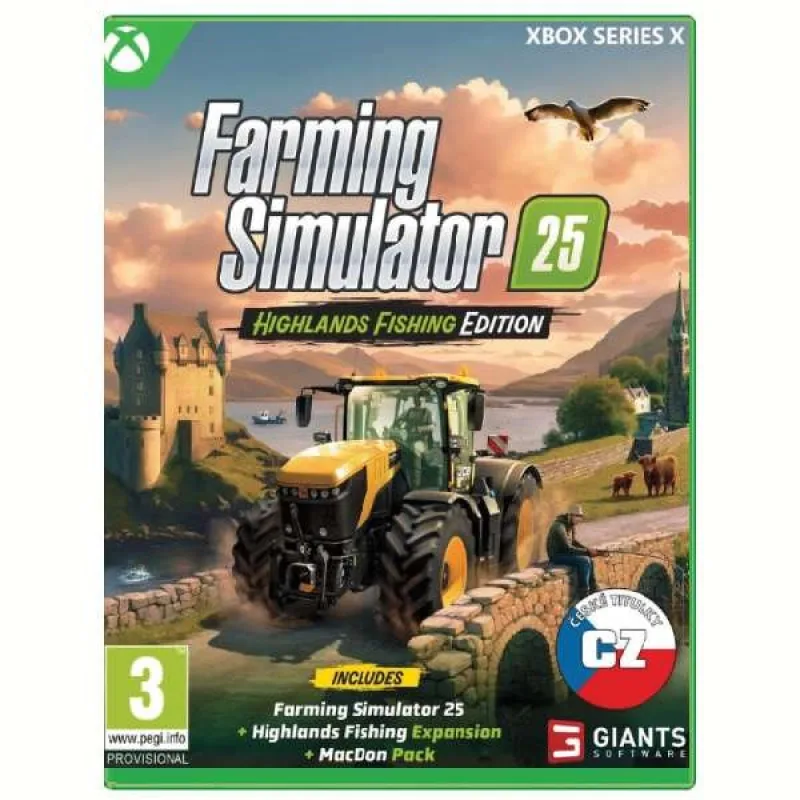 Farming Simulator 25 CZ (Highlands Fishing Edition) [XBOX Series X]