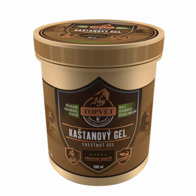Green idea Gaštanový gél pre kone 500 ml -