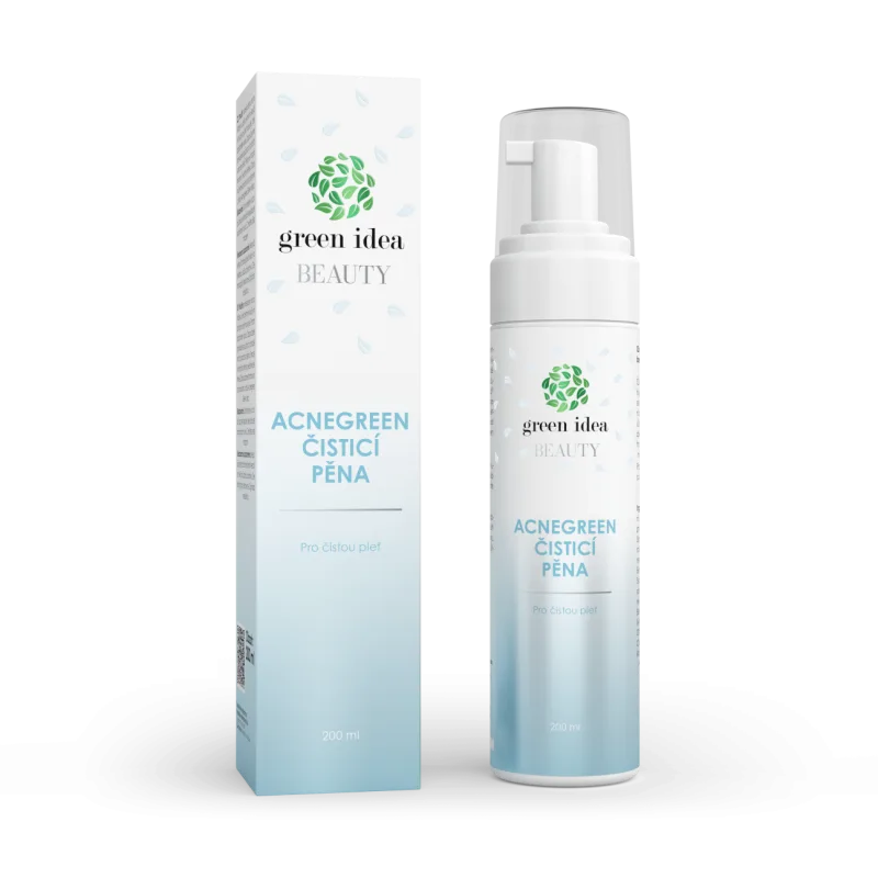 Green idea Acnegreen – čistiaca pena 200 ml –