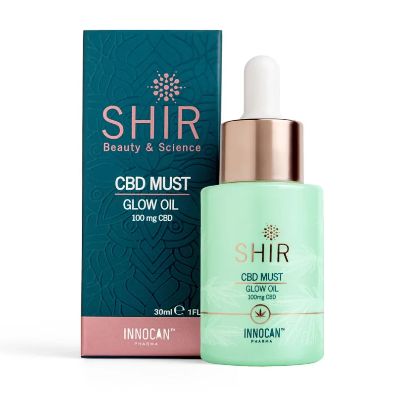 SHIR Beauty & Science CBD rozjasňujúci pleťový olej 30 ml -