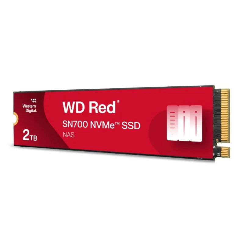 WD RED SSD NVMe 2TB PCIe SN700 Powered by SanDisk, Geb3 8GB/ s,…