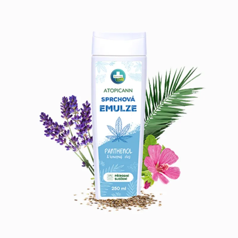 Annabis ATOPICANN sprchová emulzia s pantenolom - 250 ml -