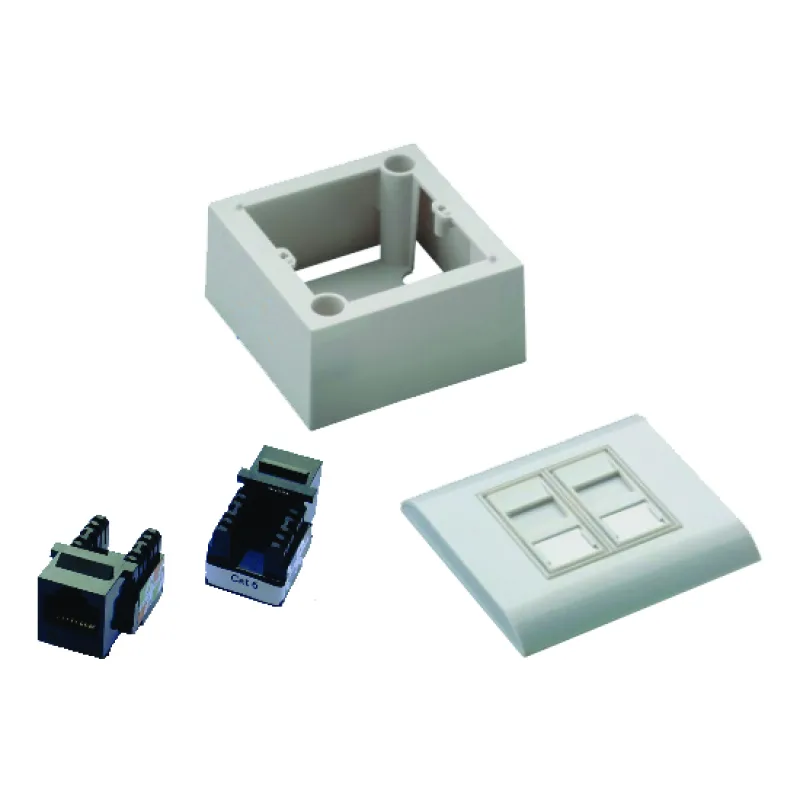 DATACOM UTP 2xRJ45 zásuvka Cat6 (pod aj nad omietku) 2371