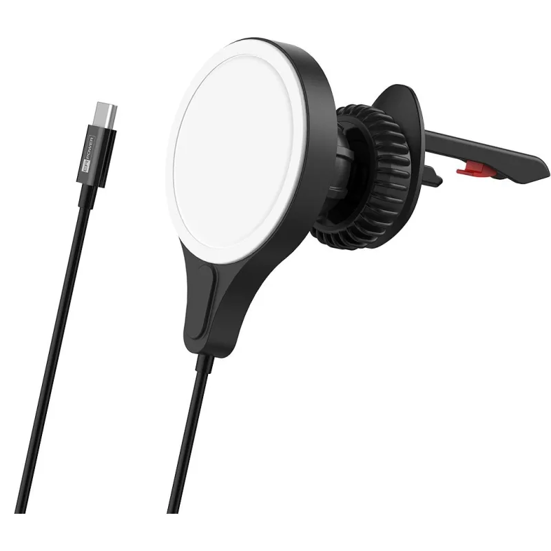 ER POWER MagSafe Vent Mount Charger 15W 1.5m Cable MFM Certified - Black…