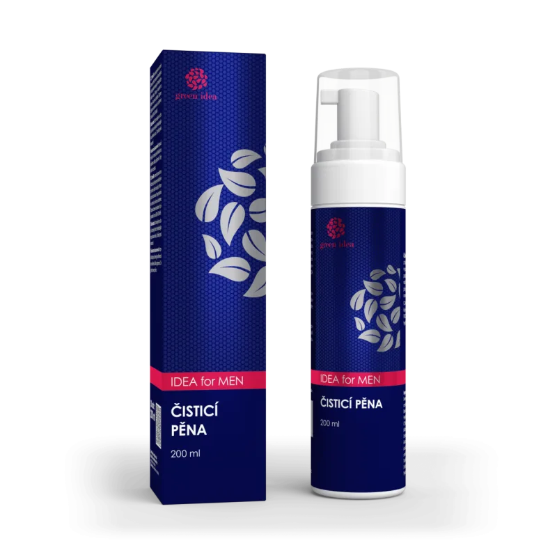 Green idea IDEA for MEN - Čistiaca pena pre mužov 200 ml -