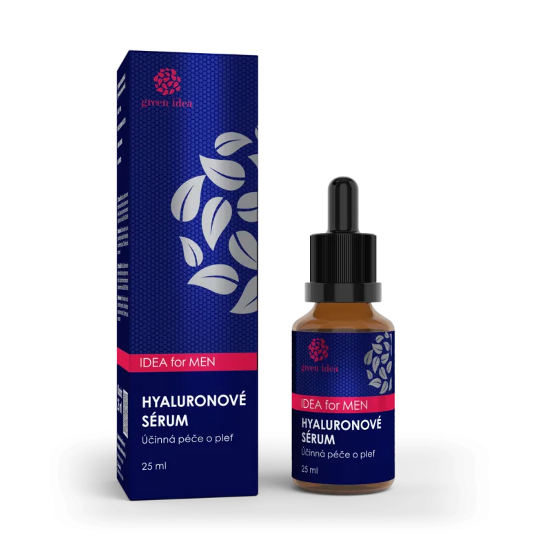 Green idea IDEA for MEN - Hyalurónové sérum pre mužov 25 ml -