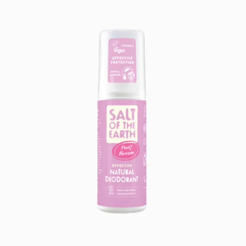 Salt Of The Earth Prírodný kryštálový deodorant v spreji - kvet pivónie 100 ml