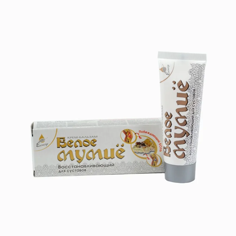 Elixir Biele Mumio - krém-balzam na regeneráciu kĺbov 75 ml
