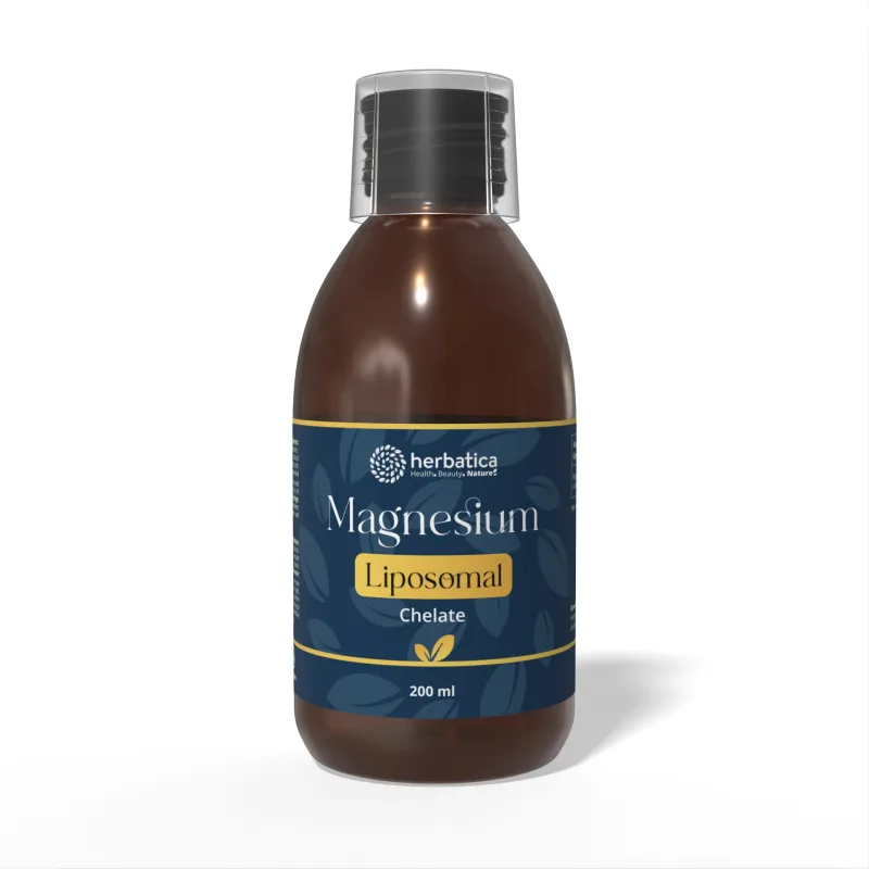 Herbatica Lipozomálne Magnézium Chelát - 200 ml -