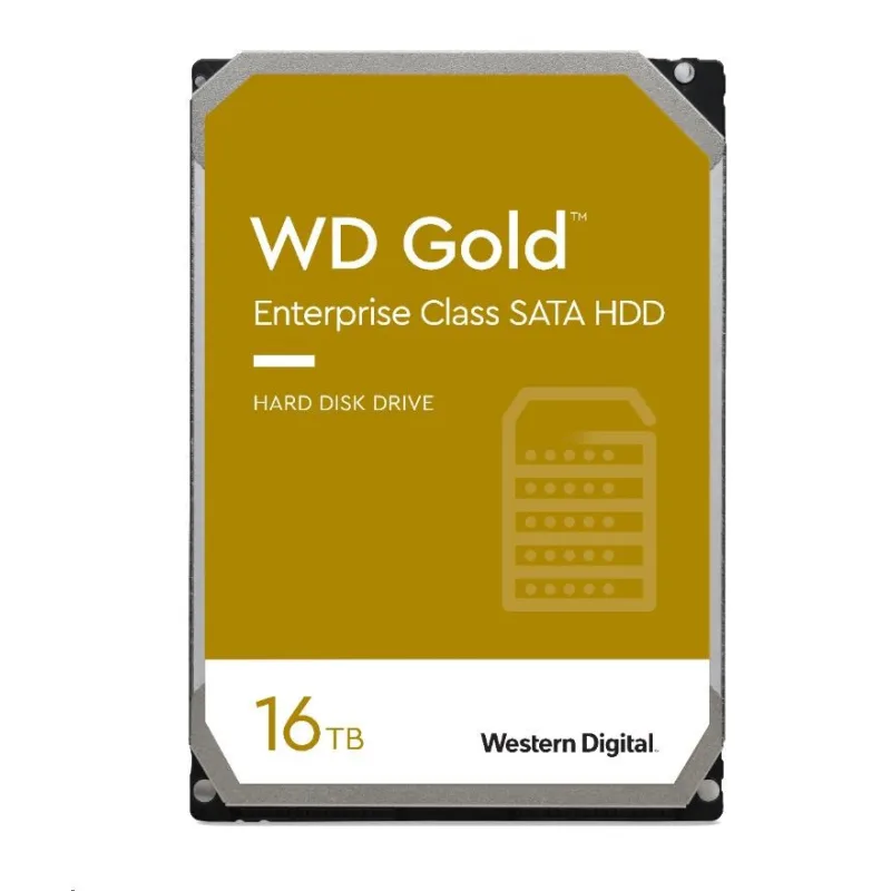 WD GOLD WD161KRYZ 16TB SATA/ 6Gb/ s 512MB cache 7200 otáčok za minútu, …