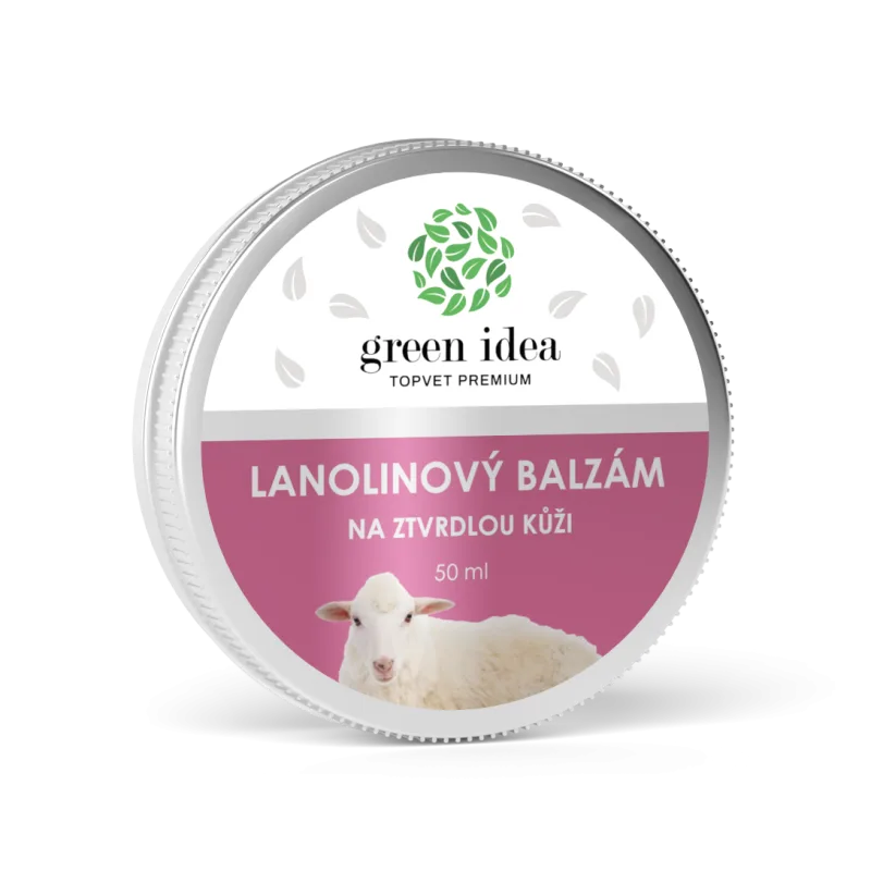 Green idea Lanolínový balzam na nohy 50 ml –