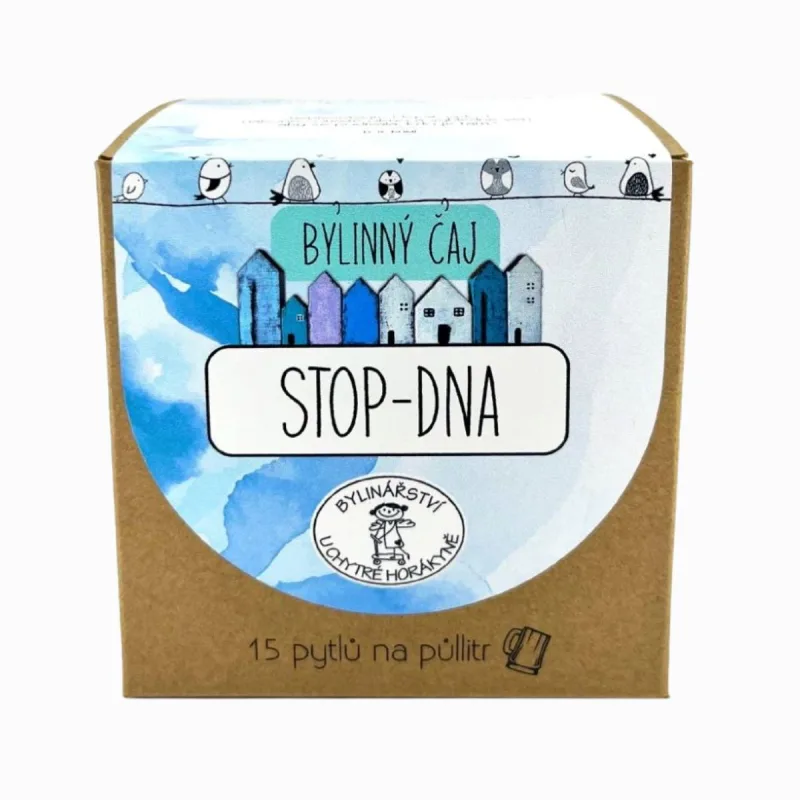 Bylinářství U Chytré horákyně Porcovaný bylinný čaj Stop dna- 45g (15x3g) -