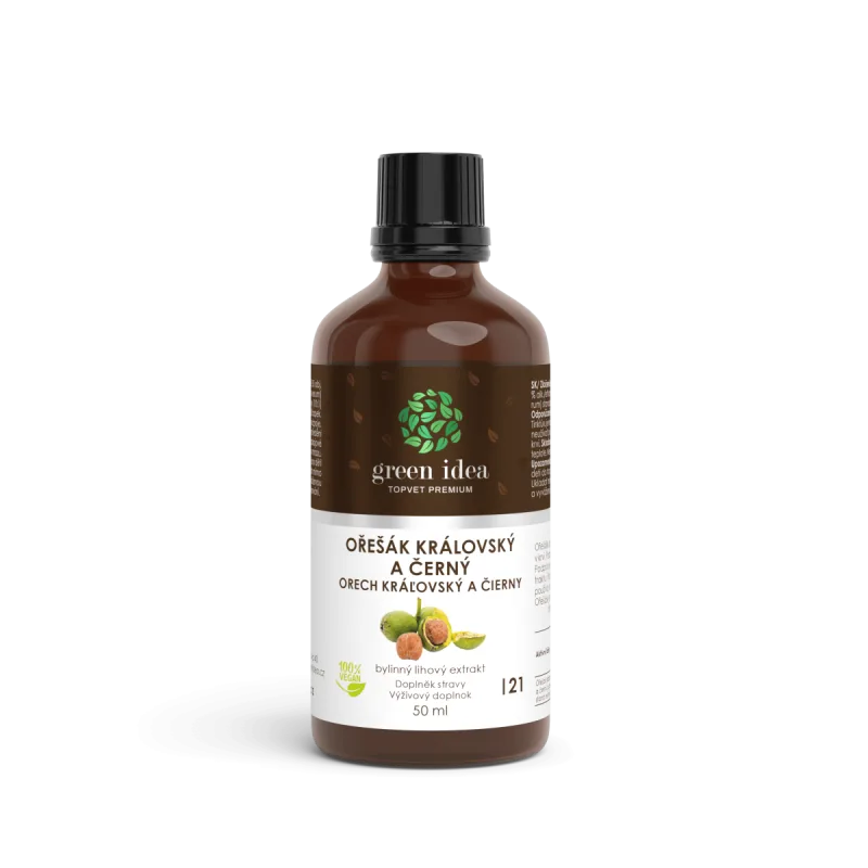 Green idea Orech kráľovský – tinktúra – kvapky 50 ml –