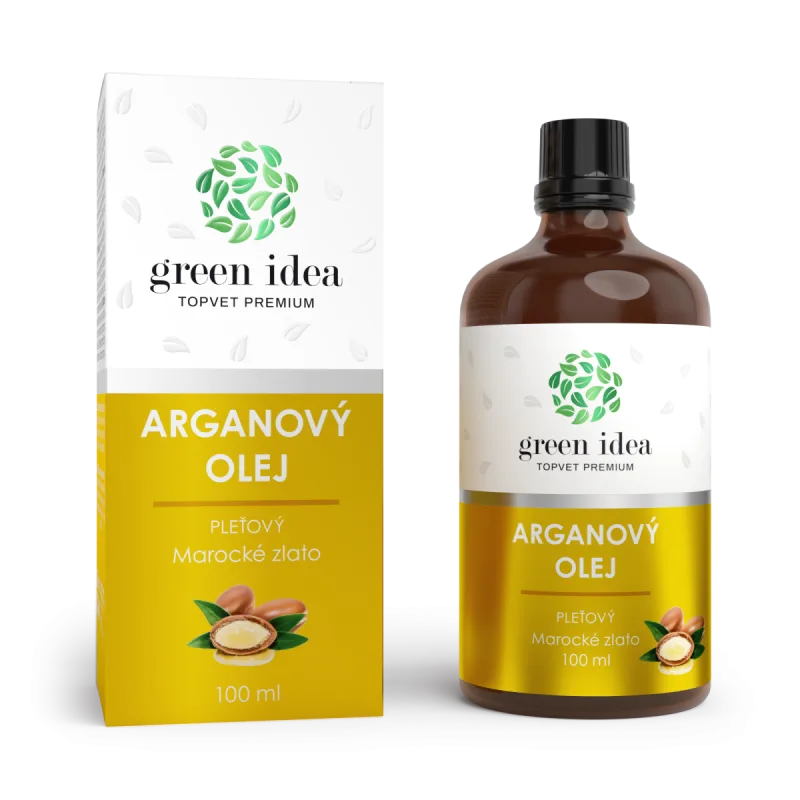 Green idea Arganový pleťový olej 100 ml -