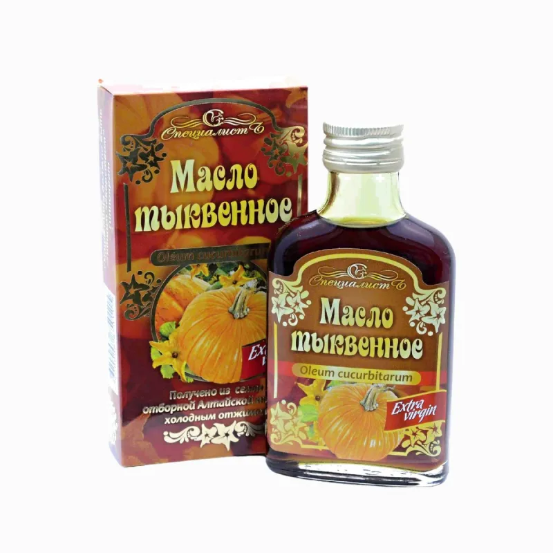 Specialist 100% tekvicový olej, za studena lisovaný, panenský - (kratšia expirácia) Objem: 100 ml