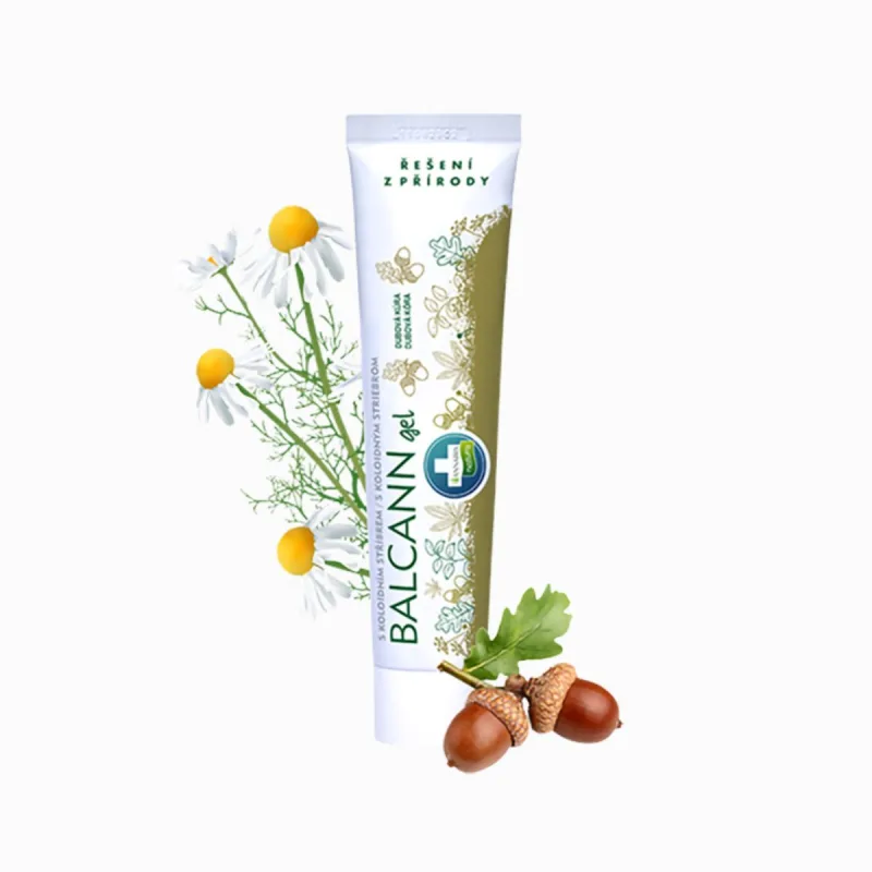Annabis BALCANN gél s dubovou kôrou na hemoroidy, praskliny - 75 ml -