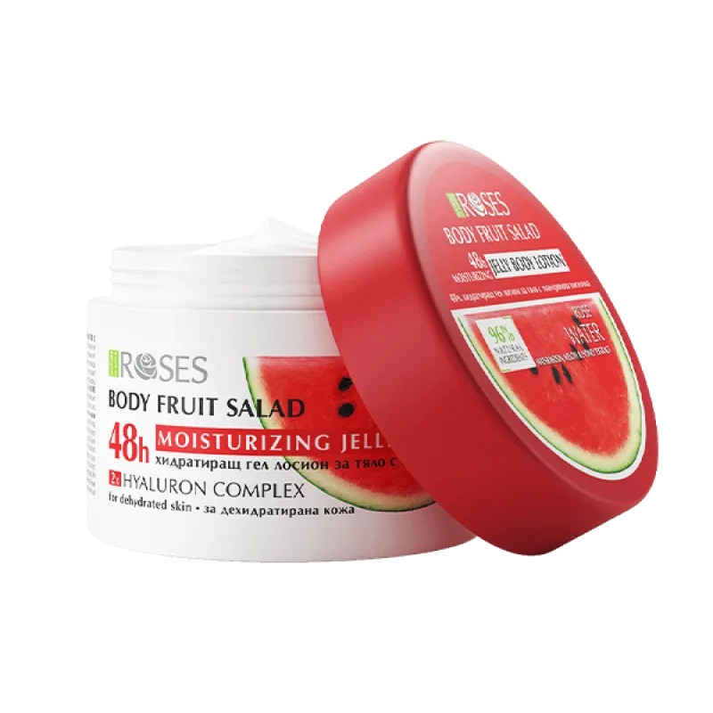 NATURE OF AGIVA FRUIT SALAD – 48h hydratačné gélové telové mlieko s hyalurónovým komplexom a melónom 200 ml -