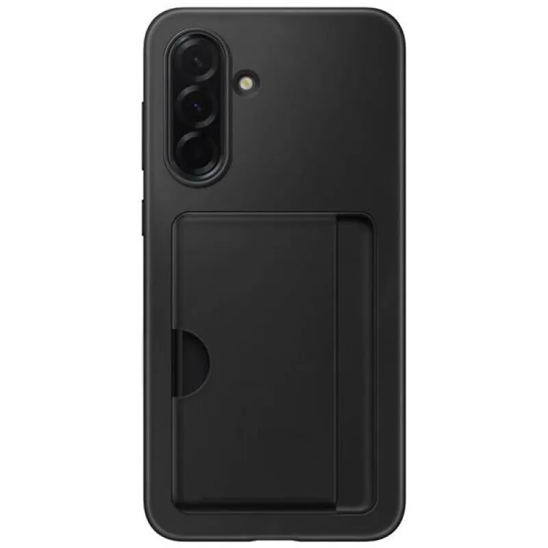Samsung Zadný kryt s vreckom na kartu pre Galaxy A36 Black EF-OA366TBEGWW