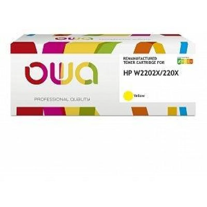 OWA Armor toner kompatibilný s HP W2202X, 220X, 5500st, žltá/ yellow…