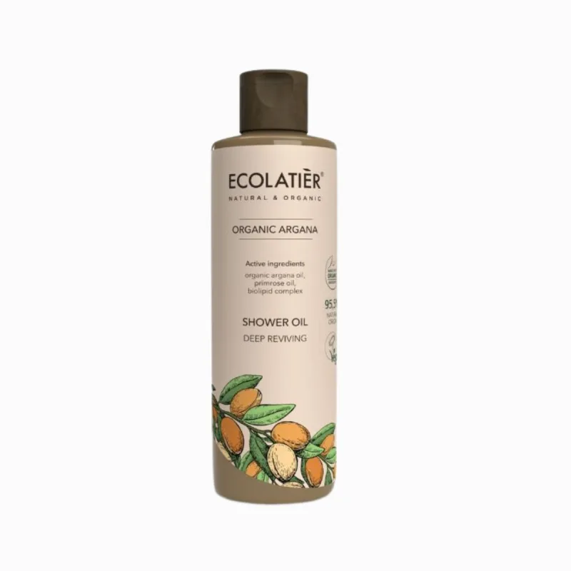 EcoLatier Sprchový olej Deep Reviving Organic Argana - 250 ml -