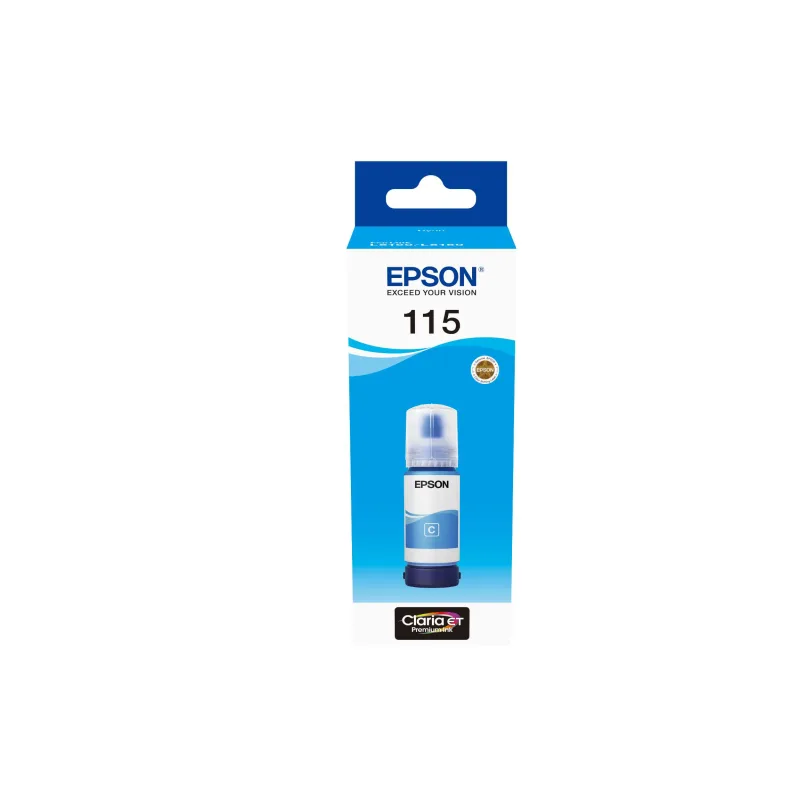 Fľaštička s atramentom EPSON 115 EcoTank Cyan C13T07D24A