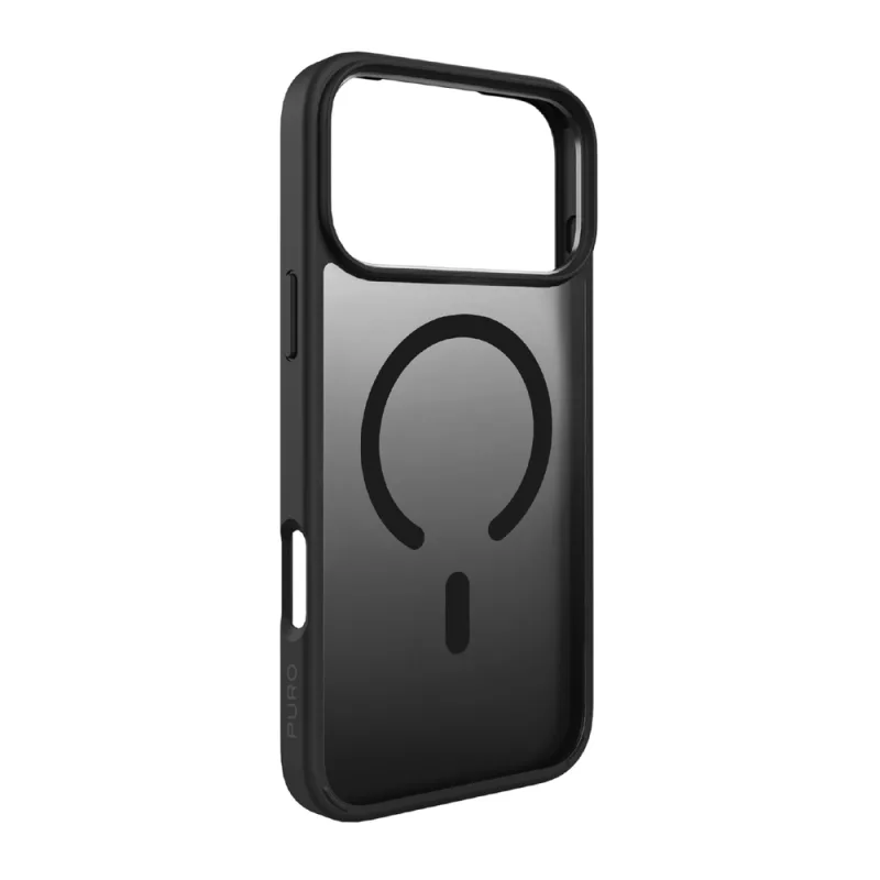 Puzdro Puro Gradient TPU MagSafe kompatibilné pre iPhone 17 Pro – čierne