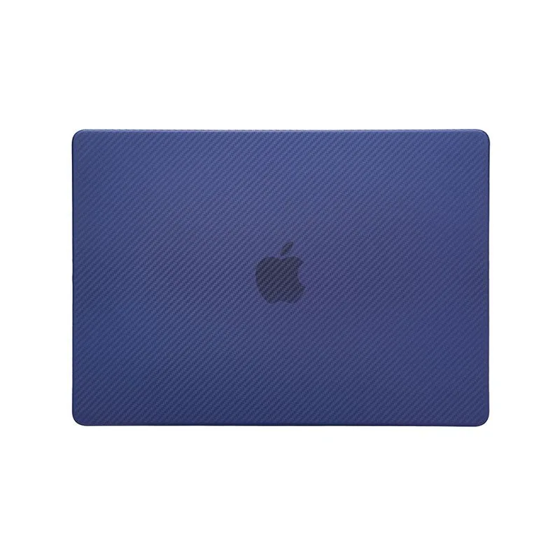 Devia kryt Carbon Fiber Hard Jacket pre Macbook Pro 13" 2020/2022 - Peony Blue