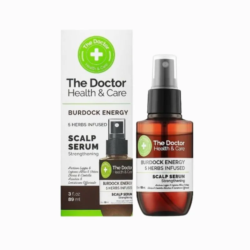 The Doctor Health and Care Vlasové sérum Burdock Energy 5 bylín - 89ml - The Doctor Health & Care