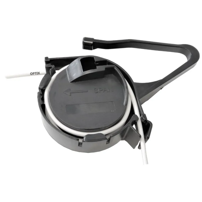 Kotvící svorka/ úchytka/ kotva s očkem otevíratelným pro instalaci DROP kabelů 2-6mm samonosným způsobem