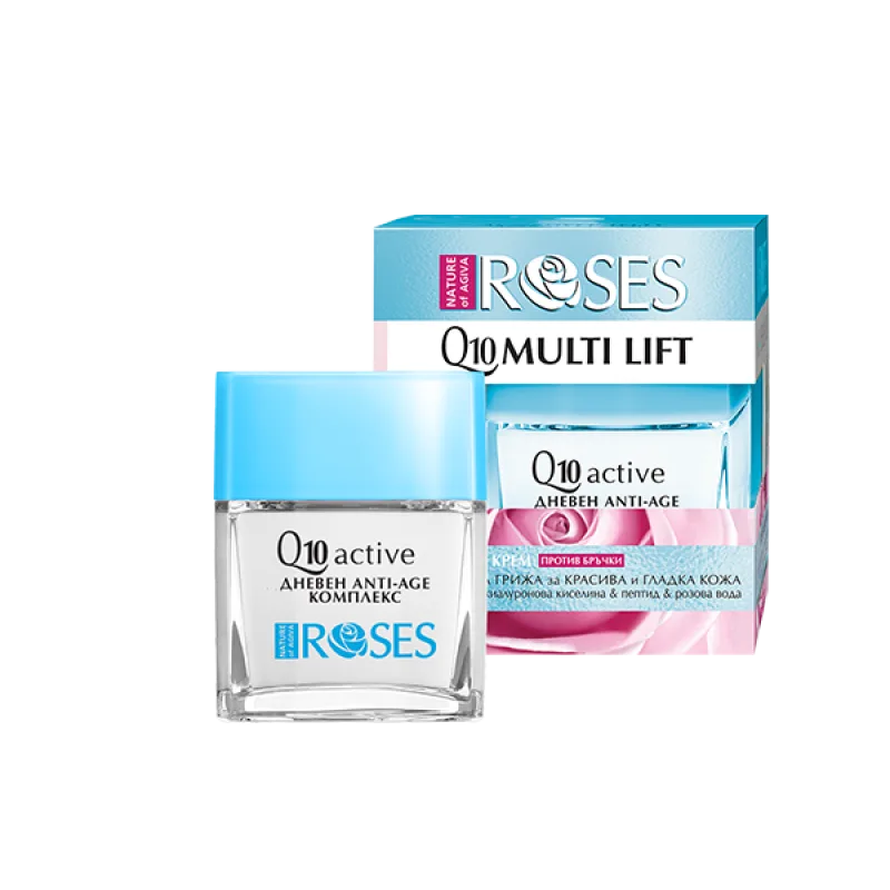 NATURE OF AGIVA Q10 MULTILIFT denný gélový krém proti vráskam 50ml -